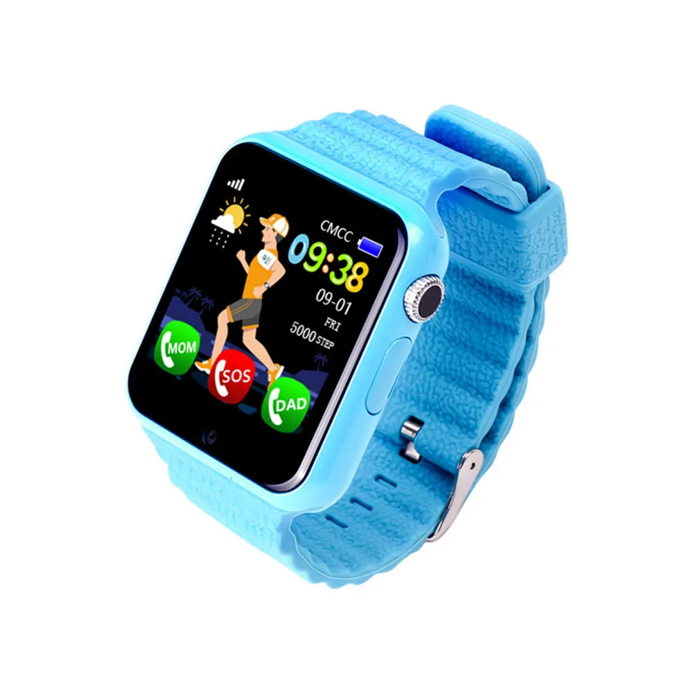 

V7K fashion new juvenile intelligent GPS positioning watch Support step counter anti-lost HD screen Bluetooth call