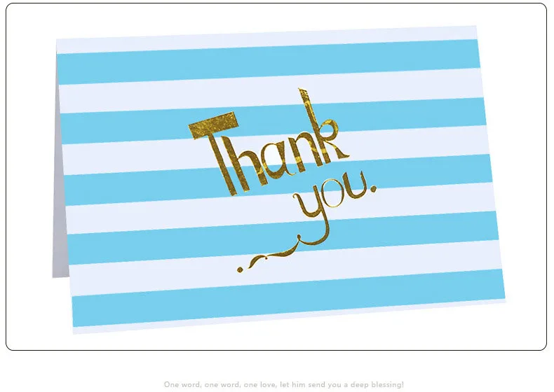  FANLUS 4inch x 6inch Thank You Cards Bulk Thank You Cards Set Blank on the Inside, Retro Designs Includes Envelopes  (11)
