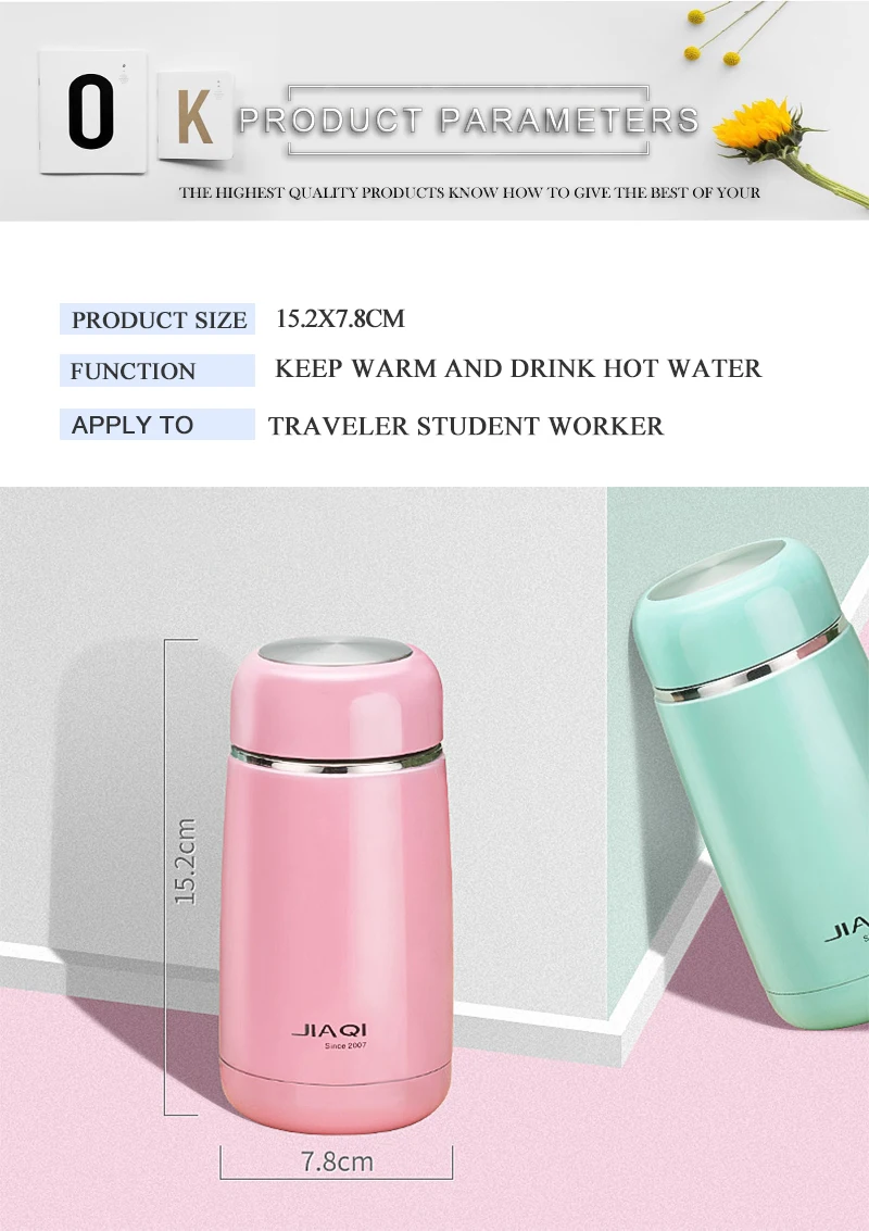 thermos 300ml mini thermos soup thermos thermo mix thermo bottle 500ml 12v heater car mug termos thermo cup coffee tasse thermos coffee tumbler coffee flask tea thermos stainless steel  (8)