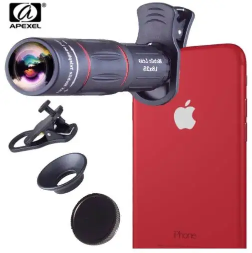 APEXEL Universal 18x25 Monocular Zoom HD Optical Cell