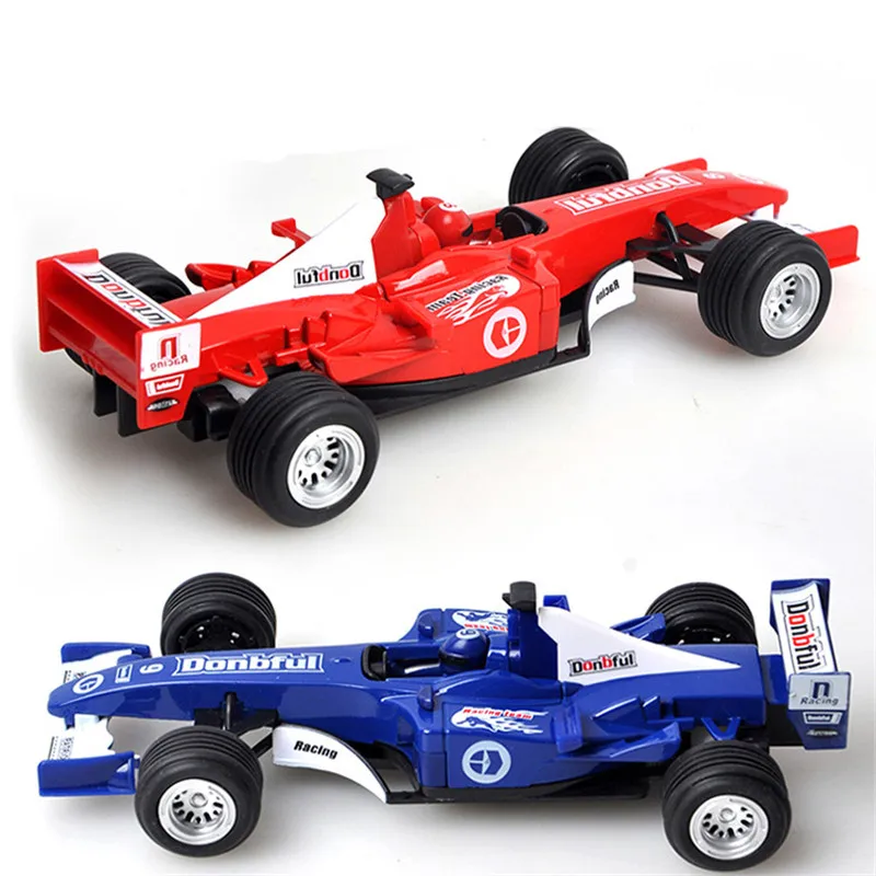 

Red Blue Simulation F1 Alloy Racing Car Models Big Equation Back to Power Automobiles Boys gift toys for child 3-6-8+ ages