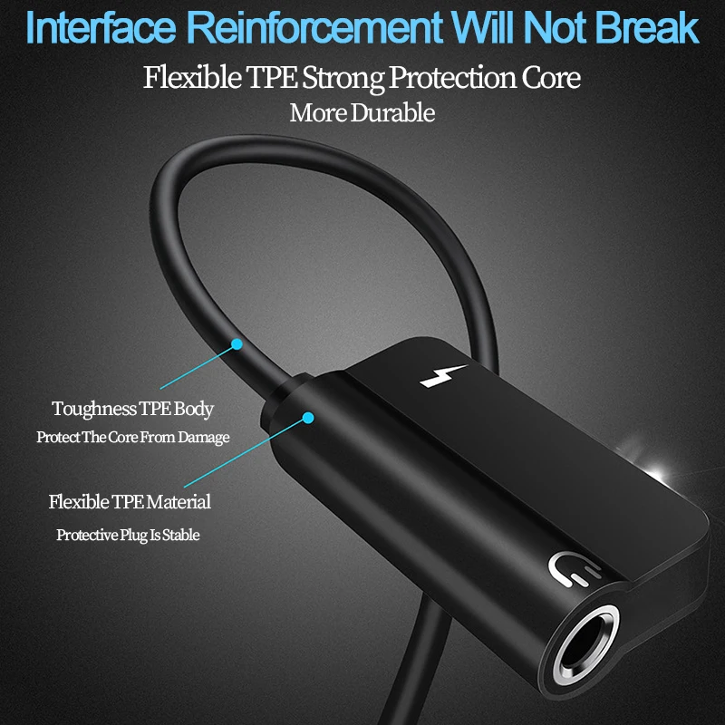 Переходник USB Type C на аудиоконвертер для наушников с разъемом 3 5 мм кабель