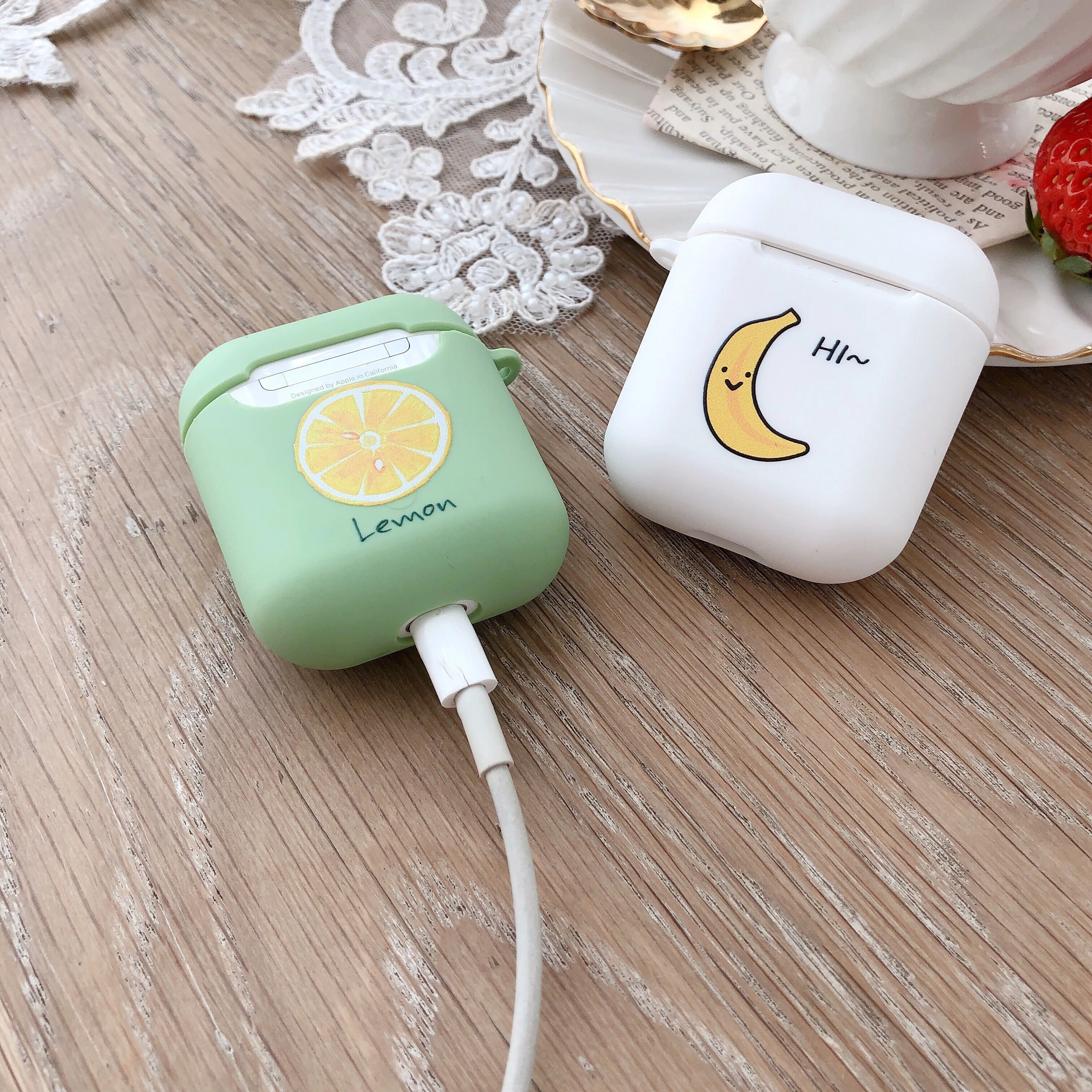 Милый мультяшный собачий щенок Шиба ину Мягкий чехол из ТПУ для Apple Airpods 1 2 Модные