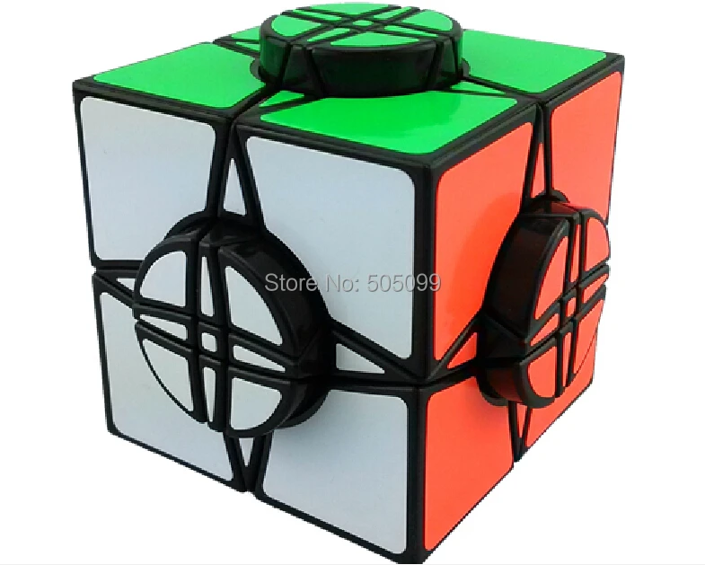 MoYu Yuhu Колесо Времени Magic Cube 2x2 головоломки черный скорости cube 2x2