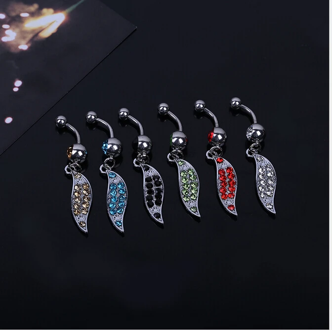 belly button rings men women navel piercing summer Style Tunnel Piercings jewelry anneau percing