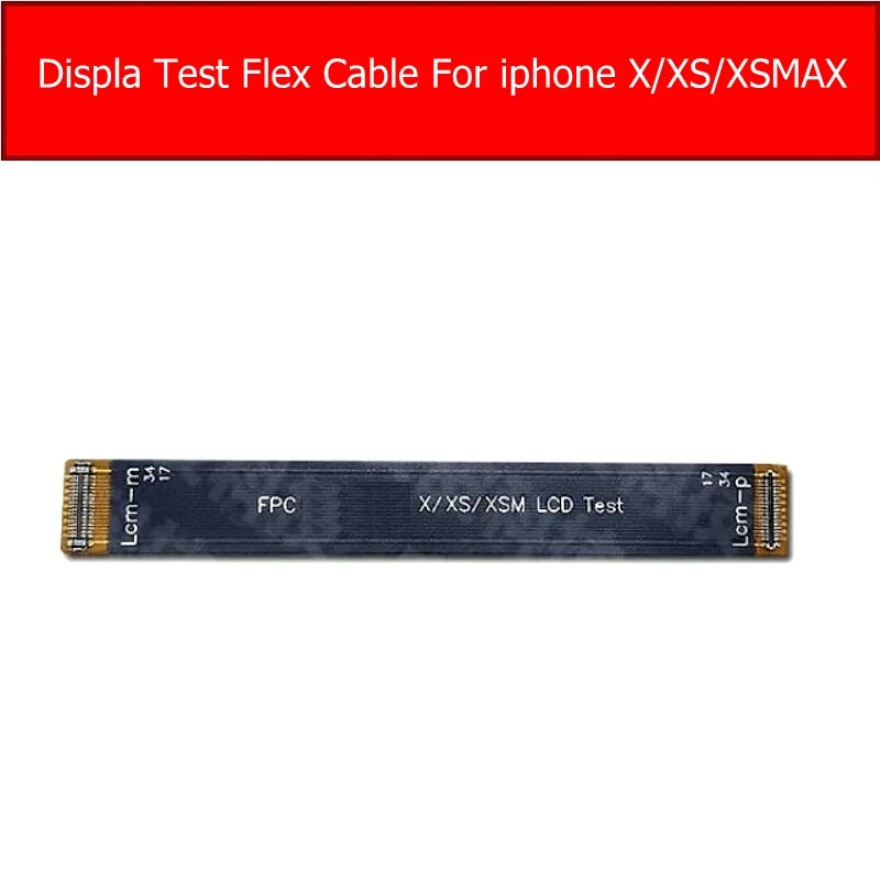 3D Touch Screen&LCD Display Test Extended Flex Cable For iphone 7 8 Plus X XS MAX XR Digitizer Tester Flex Ribbon Cable