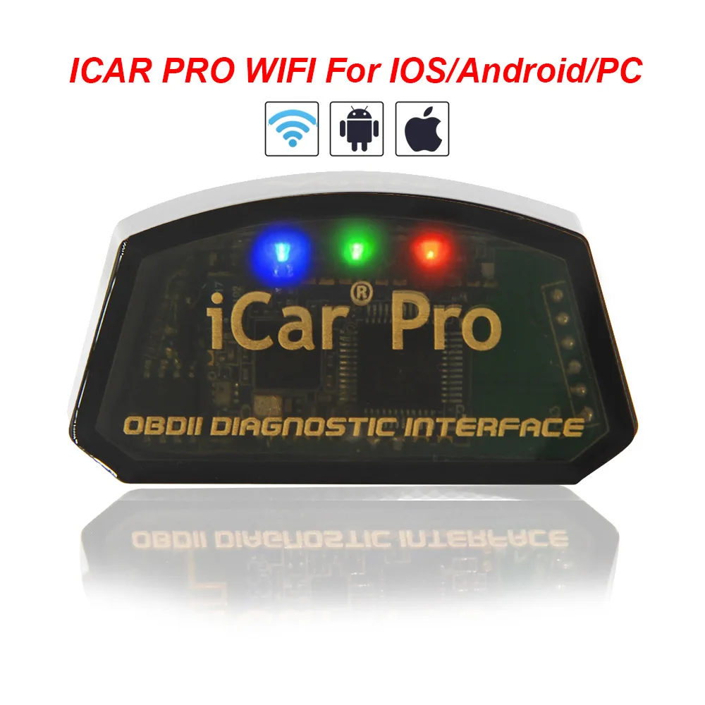 Vgate iCar2 iCar3 Pro ELM327 V2.1 OBD2 Wi-Fi Bluetooth для IOS/Android obd obd2 Авто диагностический сканер инструмент PK ELM 327 V1.5 - Цвет: ICAR PRO WIFI