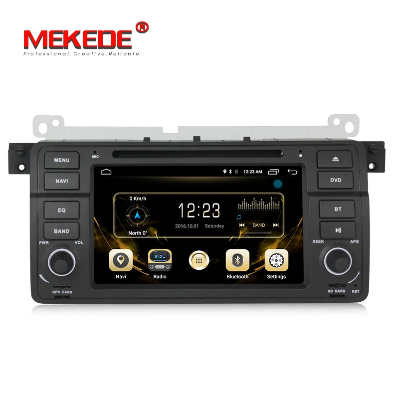 

4G lte Android 7.1 Car DVD Player GPS navigation for BMW E46 M3 Autoradio with WIFI BT 2G RAM 16G ROM radio free shipping