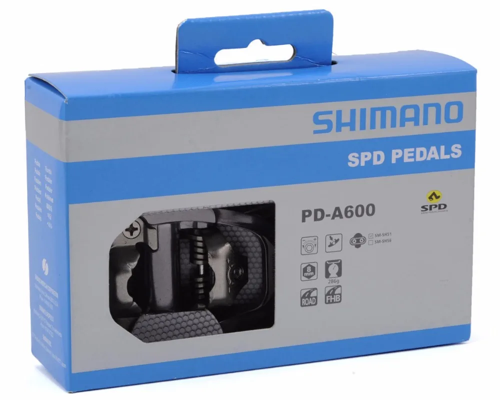 Shimano PD-A600 Ultegra SPD Road Bike Pedals with SM-11 Cleats 