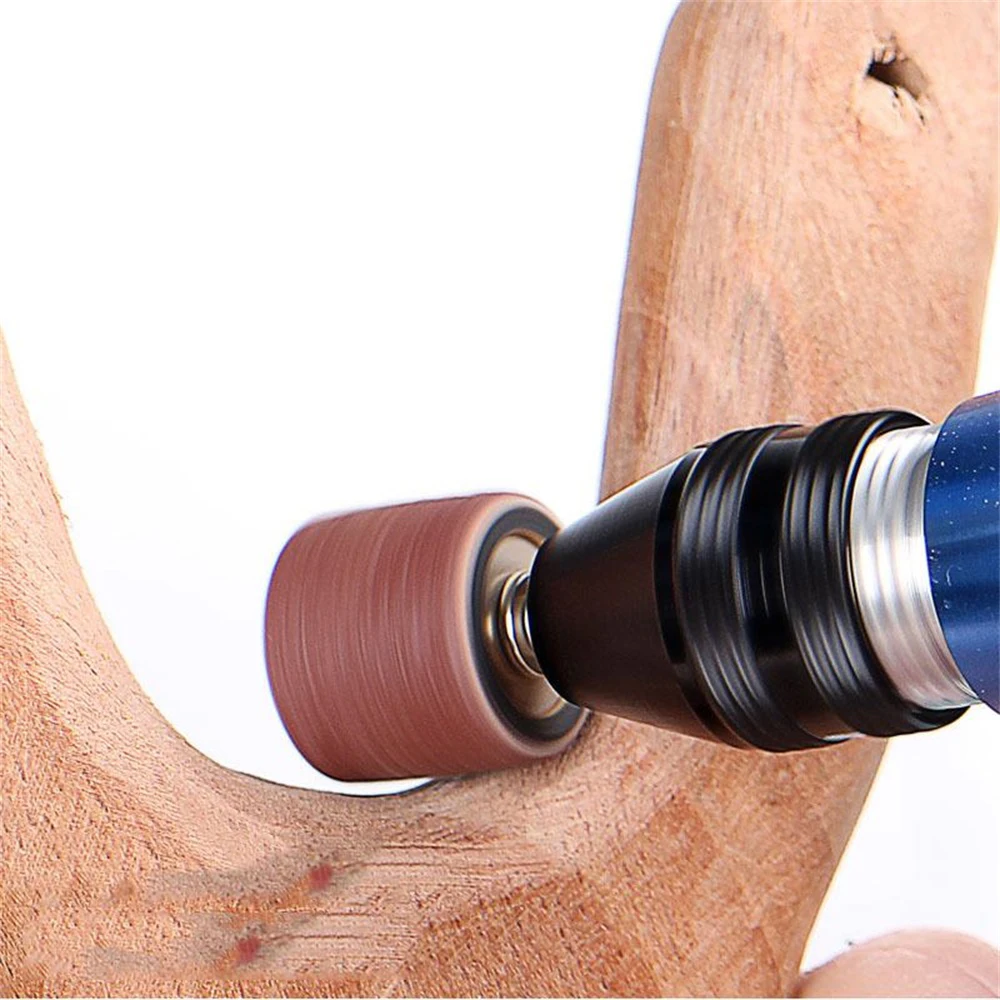 100PCS Drum Sanding Kit +4Pcs Band Mandrel  Rotary Tool Nail Drill Bits Abrasive Tools  Sander Drum Mandrel Rotary Accessories