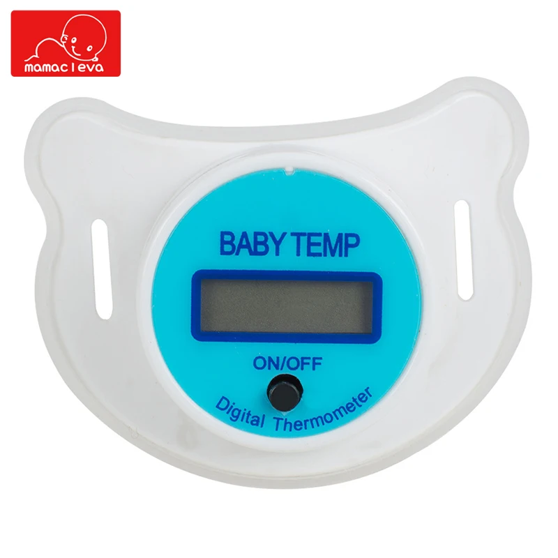 

LCD Digital Baby Nipple Thermometer Neonatal Medical Silicone Pacifier Children's Thermometer Health Safety Care for Household