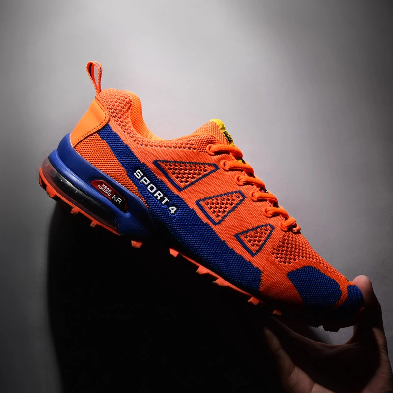 

HUMTTO Big Size 39-48 Hiking Shoes Men Summer Climbing Sneakers Men Outdoor Sport Shoes Male Breathable Trekking Shoes Man 2019