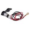 12V 120W Auto motocicleta camión encendedor de cigarrillos enchufe Metal automóviles toma de corriente con Cable de 67cm Cable ► Foto 3/6