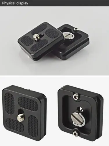 БЫСТРОРАЗЪЕМНАЯ пластина PU40 w/ B0 J0 из алюминиевого сплава для камеры карданный