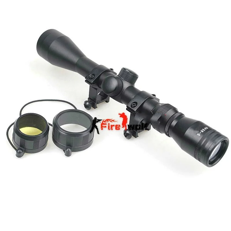 

Optical Lens 3-9x40 Mil Dot Air Rifle Gun Hunting Scope Telescopic Sight Riflescope