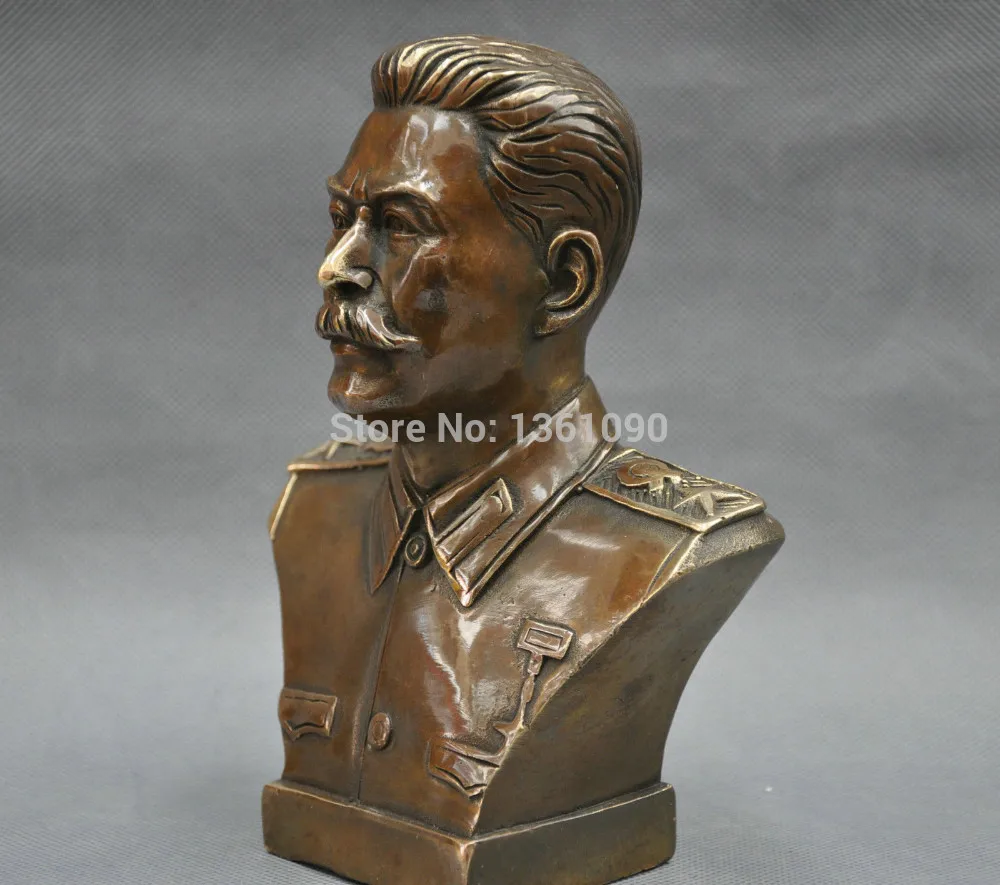 Xd 00524 6 ''российский лидер Иосиф Сталин Бюст Бронзовая статуя|statue|statue bronzestatue bust |