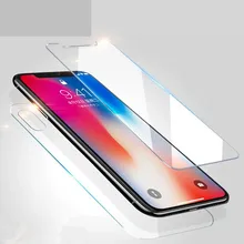 9H Front Cover Tempered Glass 5S 5 SE 7Plus 4S For iphone XS MAX X 6S 7 8 Plus 8plus front and back Screen protector Protective 9H Front Cover Tempered Glass 5S 5 SE 7Plus 4S For iphone XS MAX X 6S 7 8 Plus 8plus front and back Screen protector Protective
