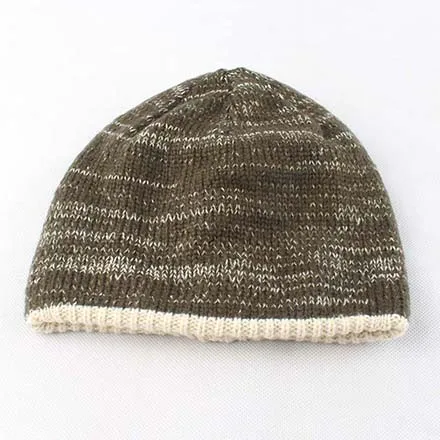 Зимние теплые шапки для женщин, шерстяная вязанная крючком шапка, осенне-Весенняя женская шапка, лыжная шапка для взрослых - Цвет: Армейский зеленый