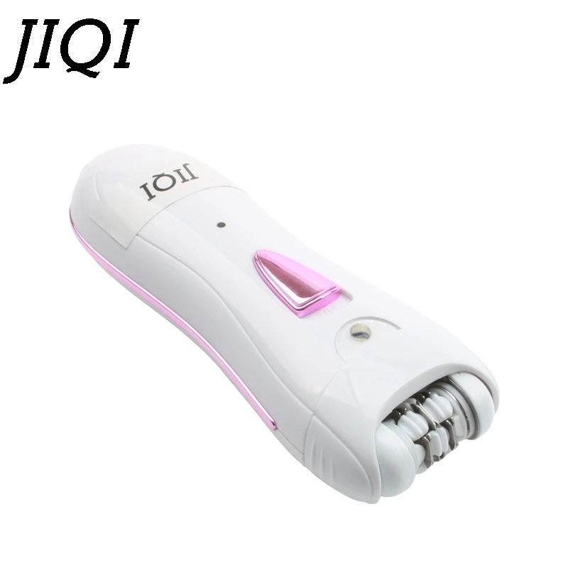 JIQI Depilatory Electric Female Epilator rechargeable Women Hair Removal Facial Body Armpit lady shaver Leg Depilador Depilation
