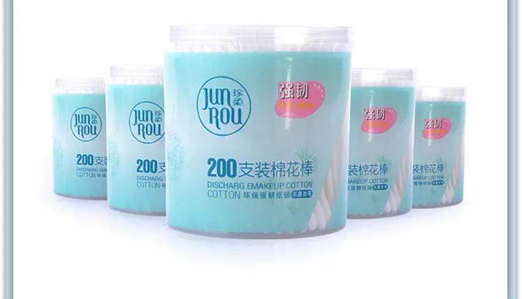 Murah 200 PCS Kapas Penyeka Ganda Tip Multi Perawatan Bayi Keselamatan Fleksibel Putih Kertas Tongkat Kapas Telinga Tunas Qtips Penyeka Makeup Remover Harga 200 PCS Kapas Penyeka Ganda Tip Multi Perawatan Bayi Keselamatan Fleksibel Putih Kertas Tongkat Kapas Telinga Tunas Qtips Penyeka Makeup Remover