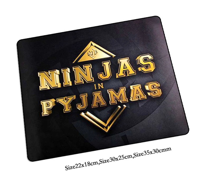 

Ninjas In Pyjamas mouse pad Professional gaming mousepad gear cool gamer mouse mat pad game computer locked edge photo play mats