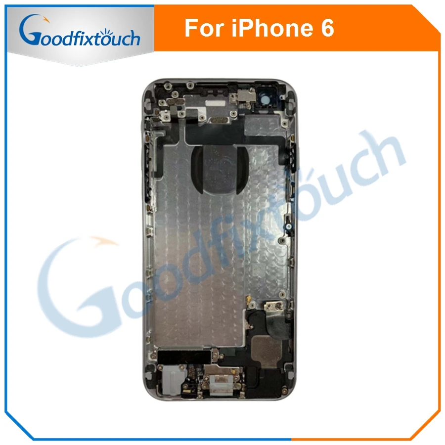 For iPhone 6 Back Cover Battery Door Housing Rear Cover Assembly Battery Housing For iPhone 6G With Flex Cable Replacement Parts (3)