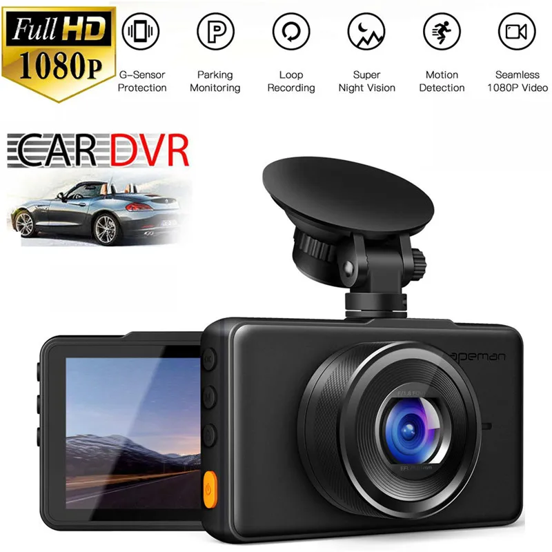 

HD 3.0' LCD 1080P Car DVR Dash Cam Camera Video Vehicle HD Driving Recorder Night Vision Car Surveillance Camera
