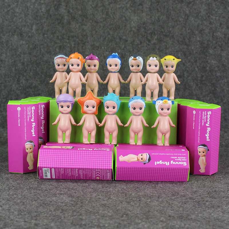 

12Pcs/Set Sonny Angel figure toy Mini Laduree Kewpie figures Doll Collection PVC Toys