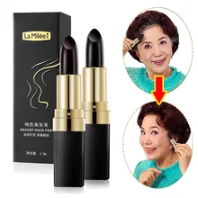 Одноразовая краска для волос мгновенное серое покрытие для корней волос краска для волос меняющая цвет крем-палка темор