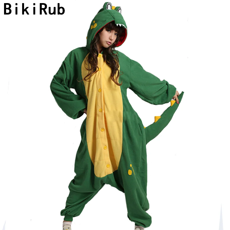 Bikirub 2019 Berkerudung Piyama Lucu Buaya Kartun Piyama Set