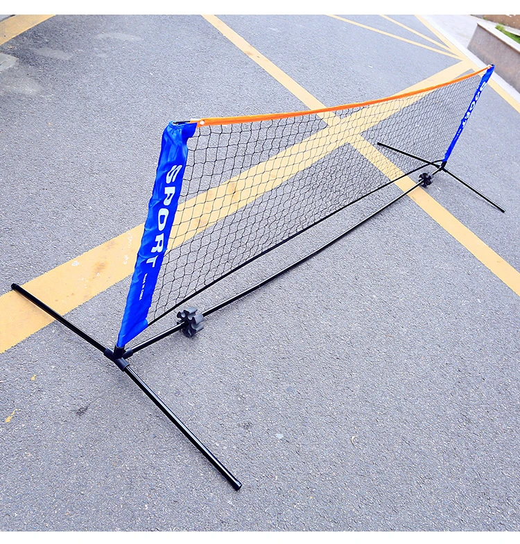 Portable Mini Tennis Nets + Brackets + Storage Bag