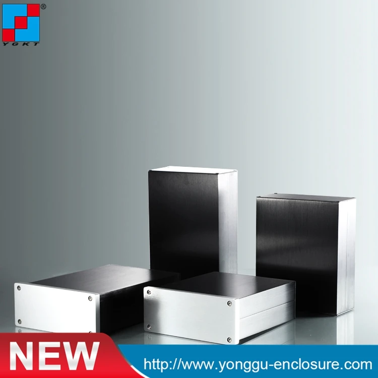 

125*51-110 mm(WxHxL) Custom Power Box Aluminum Enclosure For PCB