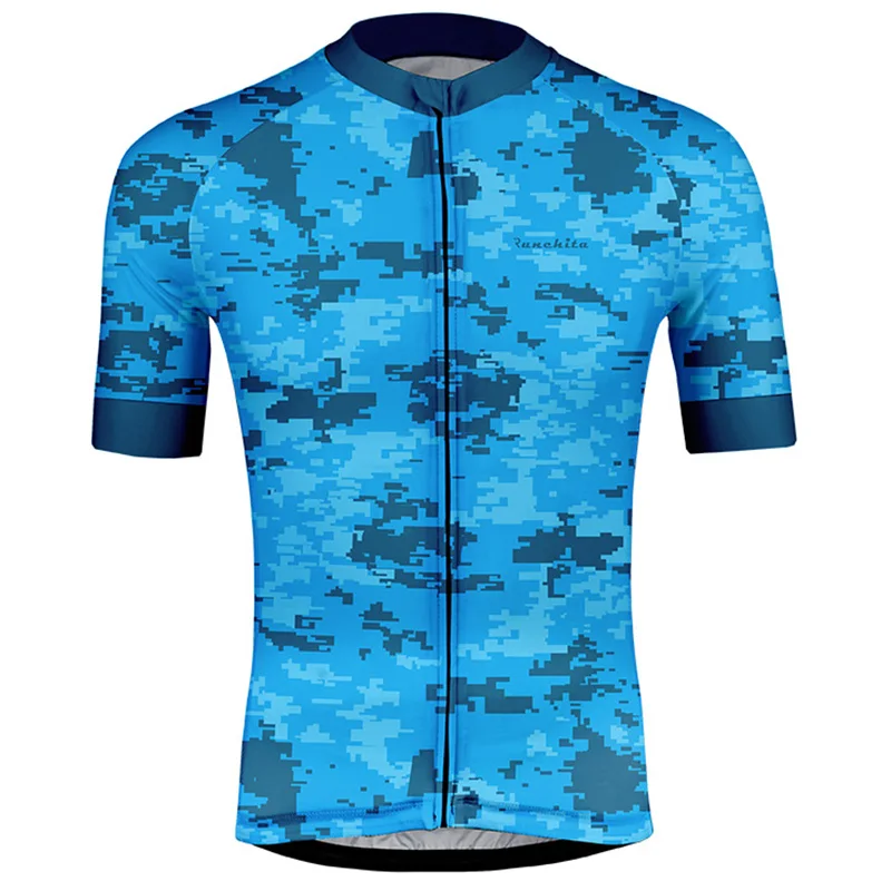 Ropa ciclismo hombre RUNCHITA Велоспорт Комплект короткий рукав велосипед tenue cycliste homme ciclismo equipacion verano hombre - Цвет: Jersey  02