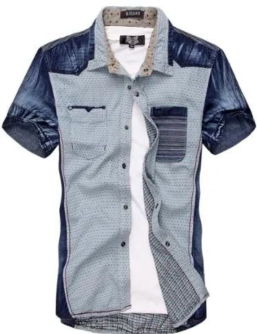 designer denim shirts
