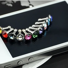 Для Apple phone гарнитура Пылезащитная заглушка Алмазная Пылезащитная заглушка для телефона наушники Пылезащитная заглушка