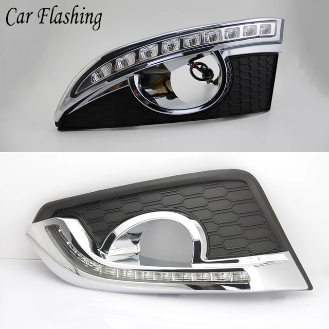 Car Flashing DRL For Chevrolet Chevy Captiva 2011 2012 2013 2014 2015