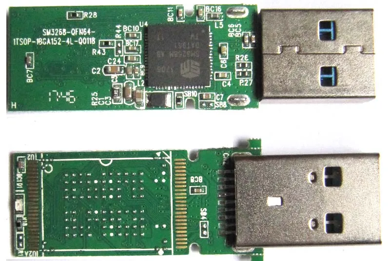 SM3268M UFD PCBA TSOP48 и BGA152/132 колодки 3268M USB3.0 флэш накопитель DIY Набор UDF SM326M AB QFN64