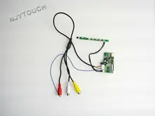 Free Shipping AV board Remote Control LCD Controller For 480×234 7″ AT070TN07 TFT specific Analog RGB 26 pins LED LCD Screen