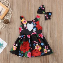 Платья для маленьких девочек возрастом от 1 года до 4 лет Открытое платье принцессы с бантом для девочек вечерние, праздничные, свадебные платья для девочек детская одежда