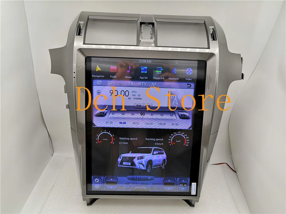15 inch Vertical tesla style Android auto Car DVD GPS Navigation for