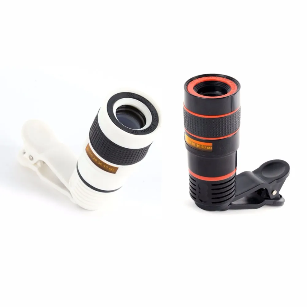

2018 Useful Telephoto Camera Lens for Mobile Phone 8x Zoom Telescope 2 Colors