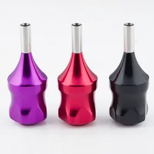 1,2 дюймов EZ алюминиевый картридж для стандартного картриджа иглы для татуировки 1 шт. с 2 игольными стержнями черный красный фиолетовый