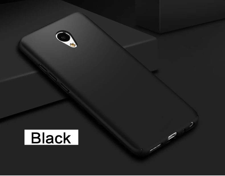 Black Капа для Meizu M5 чехол для Meizu M5 чехол для Note Матовый Жесткий casethin роскошный чехол на M5 Примечание чехол для Meizu M5 полное покрытие - Цвет: Black