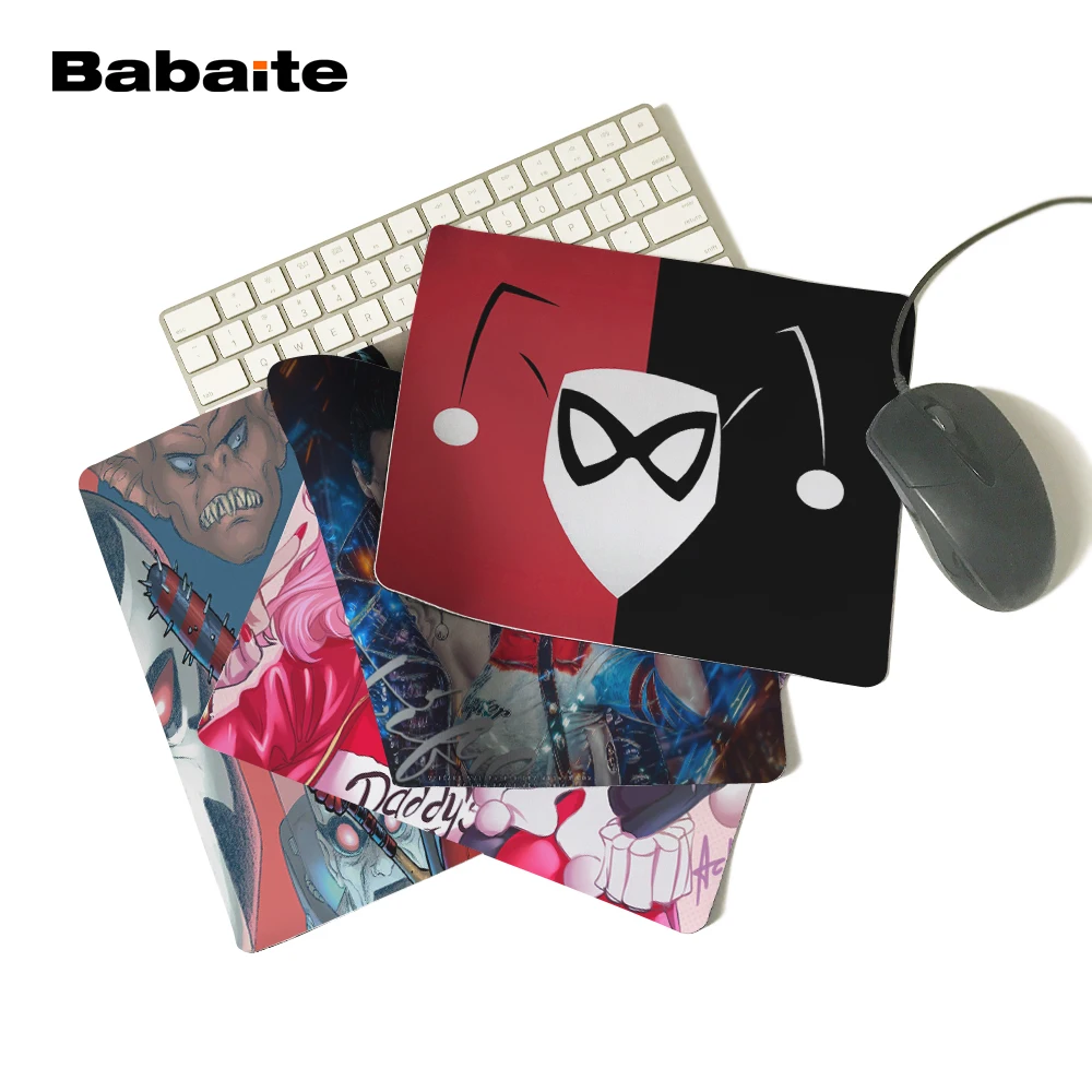 Babaite Harley Quinne прямоугольная 180x220x2мм 250x290x2мм компьютерная коврик для мыши не