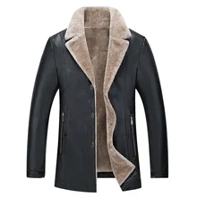 Пальто из искусственного меха, верхняя одежда, мужская однобортная куртка с отложным воротником, мужское пальто из искусственной кожи, новинка года, Осень-зима