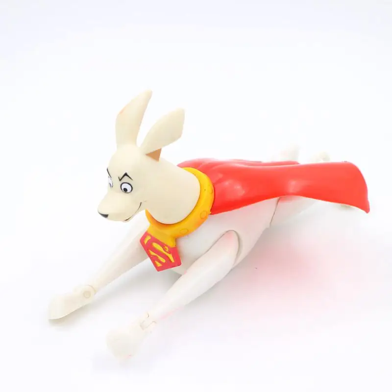 

Second Hand DC Comics 20cm Superman Krypto Superdog 8 Jointed Movable Figure Doll Uniform PVC Action Figure Model Toy for Kids