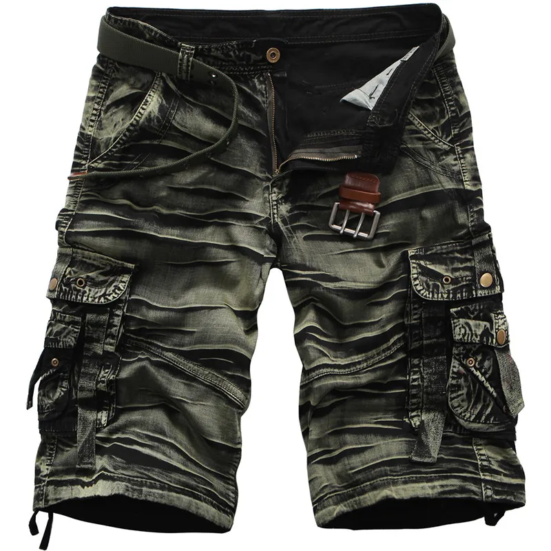 Men Summer Casual Shorts 100% Cotton Multi-pocket Camouflage Mens Cargo Shorts Male Loose Work Shorts Man Military Short Pants Men Summer Casual Shorts 100% Cotton Multi-pocket Camouflage Mens Cargo Shorts Male Loose Work Shorts Man Military Short Pants