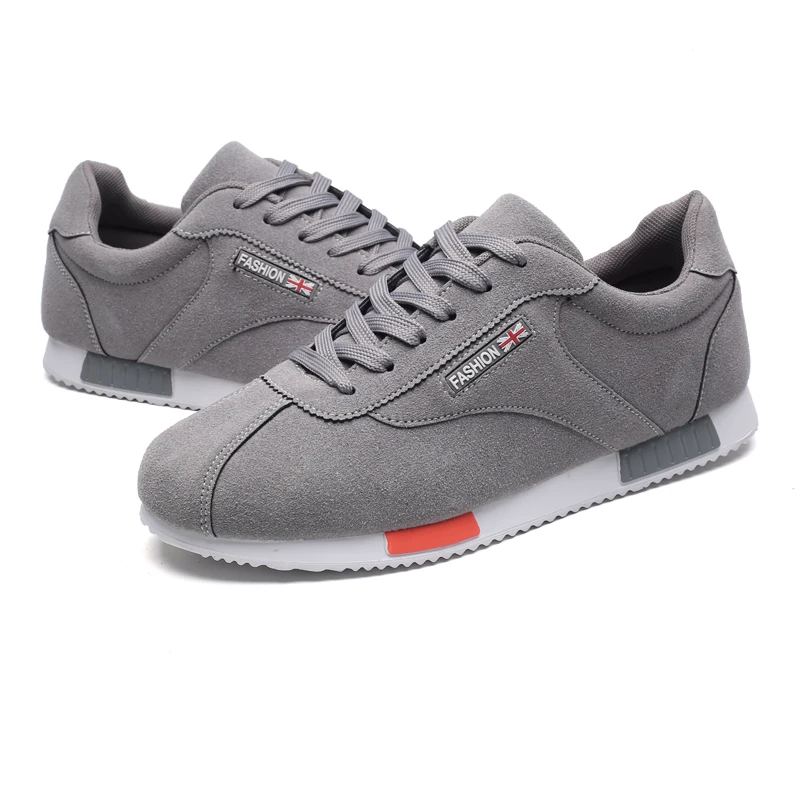 

2018 Spring/Autumn Men High Quality Suede Casual Shoes Man Canvas Shoes For Adult Shoes Rubber Ultra Light Weight Krasovki Men