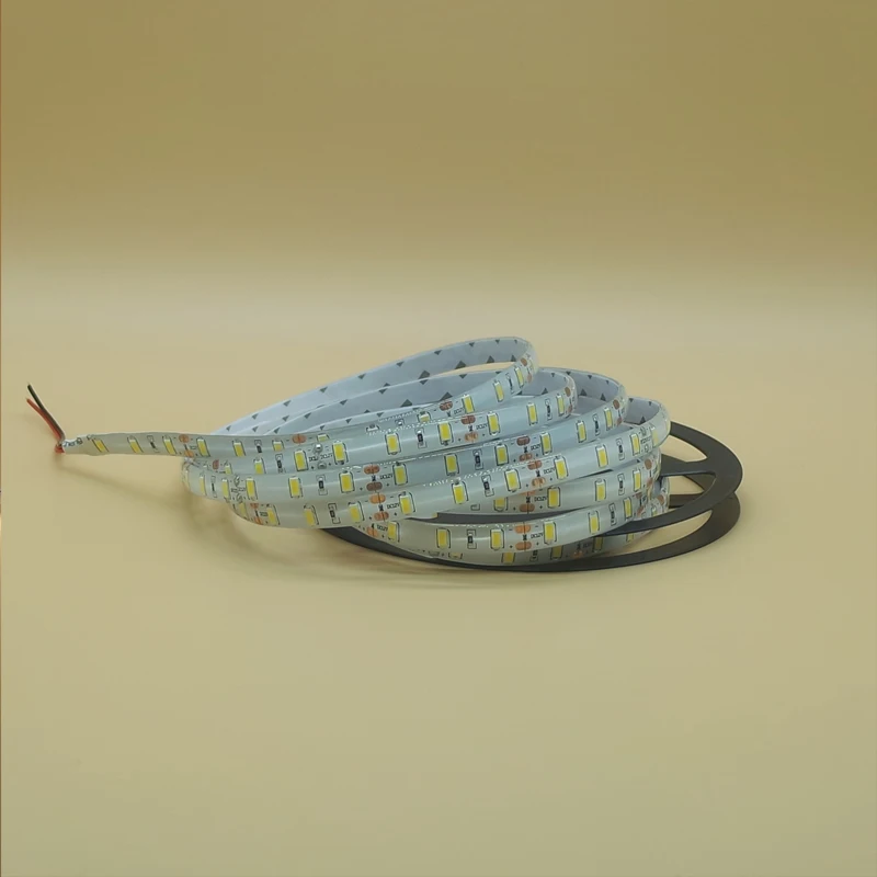 Супер яркая SMD 5630 5730 Светодиодная лента гибкий свет DC 12V водонепроницаемый Fita 60