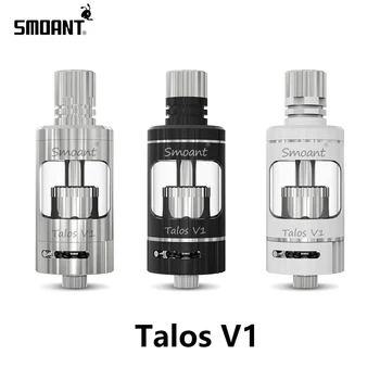 

Electronic Cigarette Atomizer Vape Box Mod Tank Cloupor Vaporizer E-cigarette Smoant Talos V1 RBA Atomizer Big Smoke Tank X1071